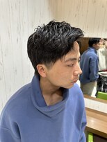 ソワン ドゥ ブレス 立花店(soin de brace) メンズワンカールパーマ/ニュアンスパーマ/フェザーパーマ