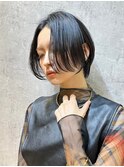 30代40代50代耳かけショート前髪なしハンサムショートカット小顔
