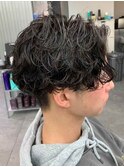 スパイラルパーマ/メンズマッシュ