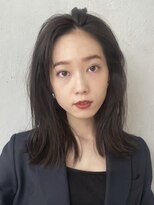 ノイ(noi) 顔周りレイヤーカットくびれヘアミルクティーベージュカラー