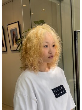 シアン 矢場町店(CYAN.) ブリーチパーマ×ブリーチリタッチ