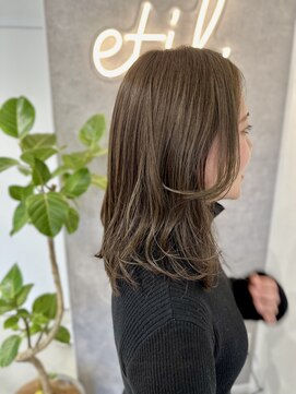 エティル(etil) Olive beige