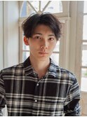 爽やかセンターパート