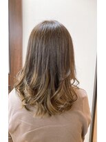 ニューグレート レイヤーカット+グラデーションカラー