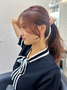 マインバイアフロートギンザ(MYNE by AFLOAT GINZA) 小顔顔まわりカット【銀座】