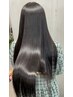 【プレミアム髪質改善】ケラフェクト酸性縮毛矯正+メンテナンスカット￥23000