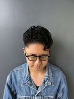 グリーディーフォックス 三軒茶屋(GreedyFOX)&nbsp;三軒茶屋波巻き/マッシュパーマ/ウルフ/ハイライト<理容室>