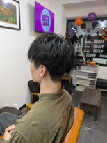 リアン マッシュ刈り上げ