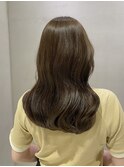 オリーブベージュ　名古屋/髪質改善/レイヤーカット