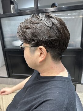 エトラ 渋谷店(etora) メンズショート ナチュラルカール 毛流れパーマ