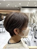 白髪ぼかしハイライト×丸みショート　【戸塚/戸塚駅】