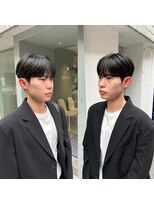 テールバイルシエル(TERRE by Le ciel)&nbsp;シースルーマッシュ/韓国マッシュ/ダウンパーマ/韓国メンズヘア