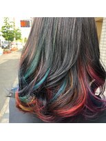 ベレッタ 枚方店(veretta.)&nbsp;レインボーカラー/デザインカラー/グラデーションカラー/お洒落