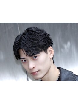 女子ウケ抜群☆流行りの最先端フェザーパーマ！[相模大野/メンズサロン/学割]