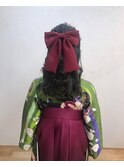 卒業式袴スタイル