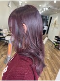 ブリーチなしバイオレットカラー