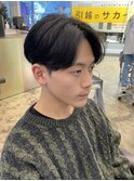 ニュアンス短めセンターパート