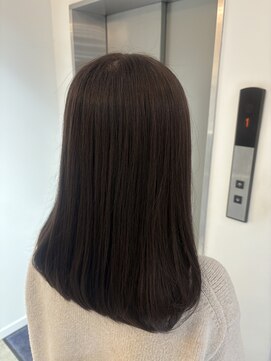 アヴァンスアンス 広島袋町店(AVANCE.ens) ナチュラルブラウンカラー