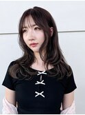顔周りレイヤー美髪ロング_F20325