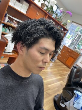 カミングよしむら(髪ingよしむら) ツイストパーマ