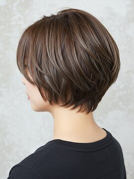 キュウヘアー(KYUU HAIR) 白髪染め/白髪ぼかし/ハイライト/ショートレイヤー