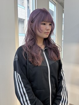 エムサロン 高崎あら町テラス店(emusalon) [茉雪]春っぽいラベンダーピンク