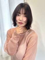 アンニュ(annuy)&nbsp;【annuy_shiori】ふわっとbob/顔周りカット/顔周りレイヤー