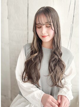 ナル 新宿(nalu) nalu新宿/髪質改善/縮毛矯正/METEO/透明感/インナーカラー/新宿