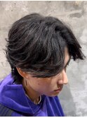 メンズカットパーマ/ニュアンスパーマ/フェザーパーマ[北千住]