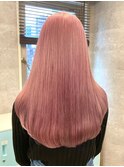 ハイトーンカラーミルクティーベージュピンクベージュ韓国30代