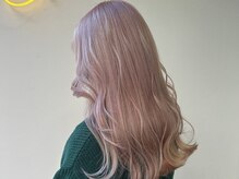 アジールヘア 北千住駅西口店(agir hair)の雰囲気（透明感のあるブリーチカラー(北千住/北千住西口/ヘアセット◎)）