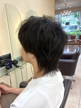 松本平太郎美容室 土浦パートワン(PART1) マッシュウルフ