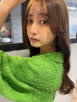 マルツ 銀座(maltu) 耳かけ伸ばしかけ大人かわいい美髪ネビージュオリージュ