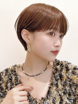 セイドット オモテサンドウ(Say. omotesando) Say.ショートレイヤーショートコーラルオレンジローズブラウン