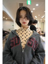 ノラキチジョウジ(NORA KICHIJOJI)&nbsp;ボブルフボブパーマウルフパーマカーテンバングレイヤーパーマ