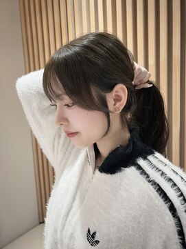 ロンド アンブル 四条烏丸(Lond ambre) 顔まわりカット/韓国/小顔/レイヤー