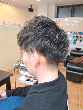 ルナ 大船店(LUNA) スパイラルパーマ×ツーブロック
