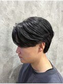 センターパート/毛流れヘア/毛流れ/ニュアンスパーマ