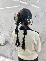 パーヴミックス(Parve Mix)&nbsp;タイト編み下ろしアレンジ