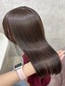 似合わせカット+美髪縮毛矯正+艶カラー[髪質改善/大宮]
