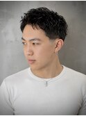 【テーパーフェード×スパイキーショート】刈り上げ/短髪