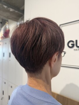 ギルド 東久留米店(GUILD) 大人ショートで魅せる赤みブラウン