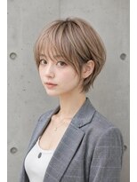ロハスバイケンジ(LOHAS by KENJE)&nbsp;ミルクティーベージュのくびれショート