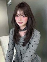 サンドナル 鹿児島天文館(sand NALU)&nbsp;ハッシュカット/グレージュ/デザインカラー[鹿児島天文館]