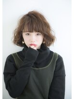 【佐藤詩穂】リラックスウェーブでおしゃれボブに☆