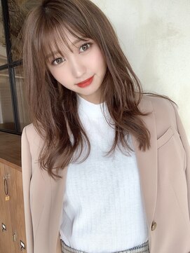 アリスバイアフロート 自由が丘(ALICe by AFLOAT) シースルーロング（外ハネボブアッシュブラウンネオウルフ