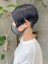 テトヘアー(teto hair) ハンサムショート、マニッシュショート、ラベンダーグレー