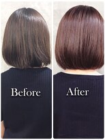 美容室 ファクト(fact)&nbsp;20代30代★大人可愛い☆艶感ストレート×小顔大人ボブ