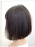 【AMAZING HAIR 中沢店/安達】ナチュラルストレートボブ/抜け感