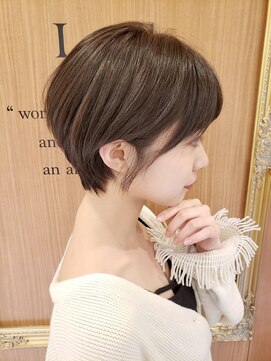 ロンドプロフィール 浦和(Lond profil) 浦和ショートヘアショートカット韓国白髪ぼかし白髪染めボブ